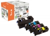 Peach Spar Pack Tonermodule kompatibel zu  Epson CX17, C13S050611-4