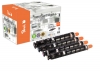 Paquete combinado  de Peach compatible con  Canon EXV-34, 3782B003, 3783B003, 3784B003, 3785B003