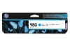 Original Ink Cartridge cyan  HP No. 980 c, D8J07A