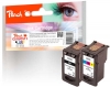 Peach Spar Pack Druckköpfe kompatibel zu  Canon PG-510BK, CL-511C, 2970B001, 2972B001
