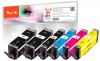 Peach Spar Pack Plus Tintenpatronen kompatibel zu  Canon PGI-570, CLI-571
