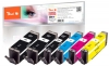Peach Spar Pack Plus Tintenpatronen XXL kompatibel zu  Canon PGI-580XXL, CLI-581XXL