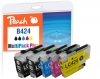Peach Combi Pack Plus kompatibilní s  Brother LC-424