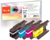 320219 - Peach Multi Pack with chip, compatible with LC-1220 Brother